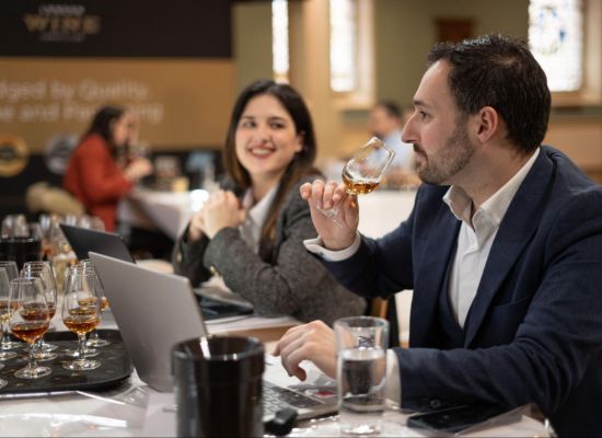 On the left: Cristiana Pirinu from Donovan Bar and on the right: Enrico Chiappini from Dukes Hotel